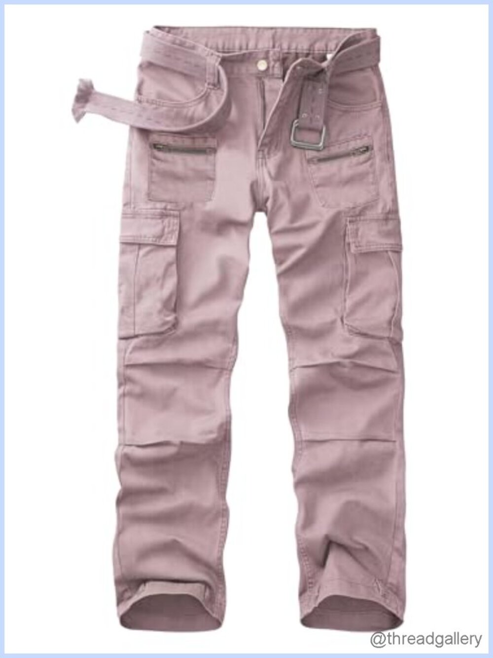 Women's Cargo Hiking Pants Cotton Spandex Straight Leg Outdoor